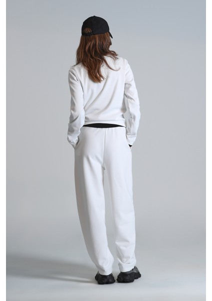 Ida Örme Kadın Eşofman Ekru