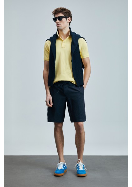 Laon Smart Erkek Polo Tişört Siyah