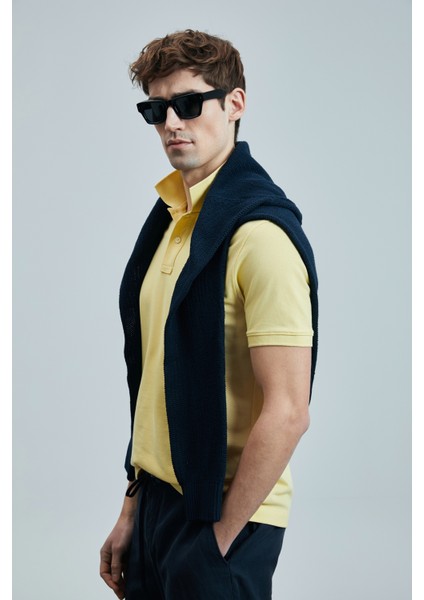 Laon Smart Erkek Polo Tişört Siyah