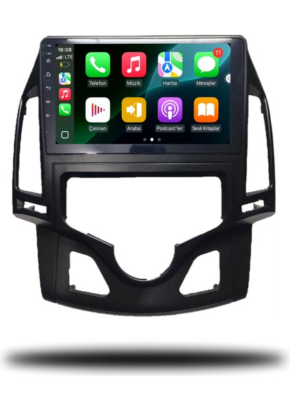Carplayer Hyundai I30 2011-2014 Uyumlu Android Multimedya Dijital Klima 4gb Ram 32GB Hafıza modelleri
