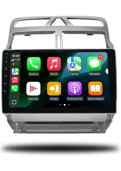 Carplayer Peugeot 307 2001-2008 Uyumlu Android Multimedya 4gb Ram 32GB Hafıza modelleri