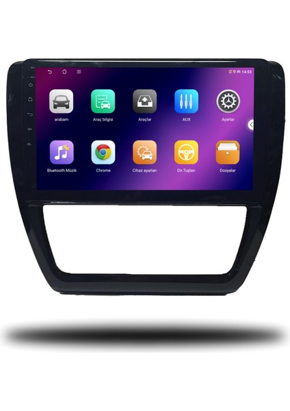Carplayer Volkswagen Jetta 2016-2021 Uyumlu Android Multimedya 4gb Ram 32GB Hafıza fiyatları