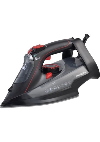 Siyah Buharlı Ütü IR8992, Pratik ve Güçlü Dikiş Düzeltici