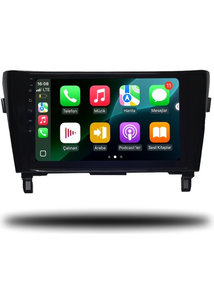Carplayer Nissan Qashqai 2013-2021 Uyumlu Android Multimedya 6gb Ram 64GB Hafıza modelleri