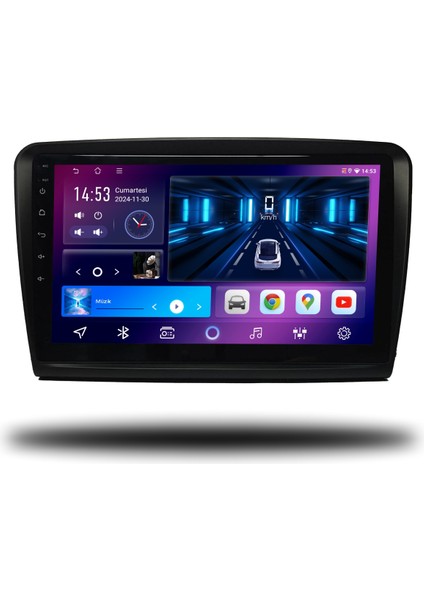 Carplayer Skoda Superb 2009-2014 Uyumlu Android Multimedya 6gb Ram 64GB Hafıza