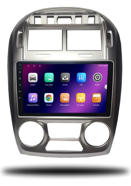 Carplayer Kia Cerato 2004-2009 Dijital Klima Uyumlu Android Multimedya 8gb Ram 128GB Hafıza fiyatları