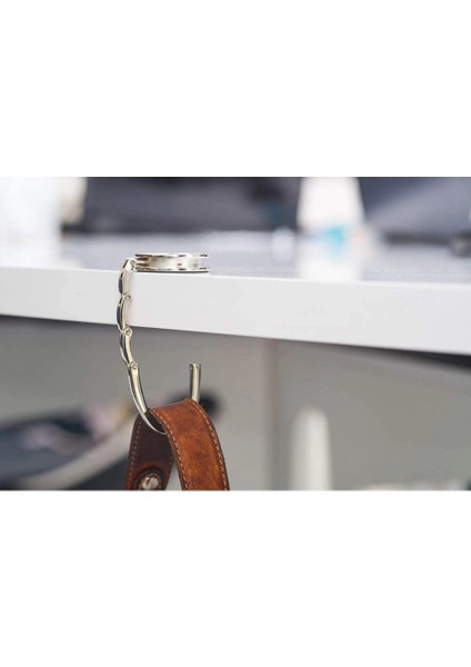 Masa Kenarı Çanta Askı Aparatı Dekoratif Desenli