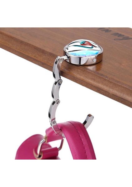 Masa Kenarı Çanta Askı Aparatı Dekoratif Desenli modelleri