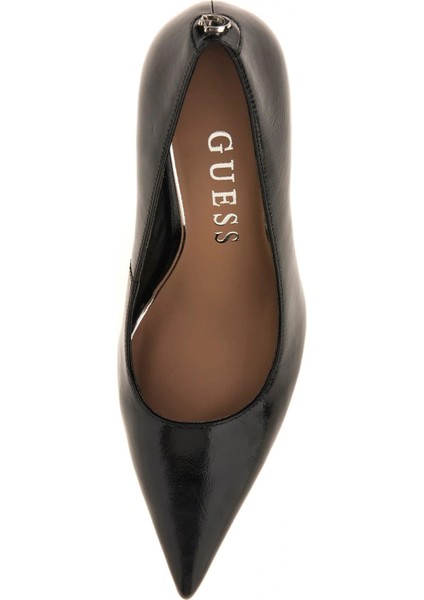 Prindy Kadın Siyah Deri Topuklu Ayakkabı FLFPRNLEP08-BLACK fiyatları