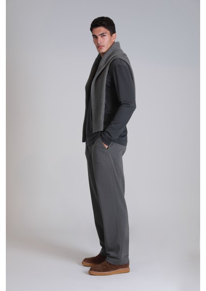 Patrıce Erkek Uzun Kol Tişört Siyah