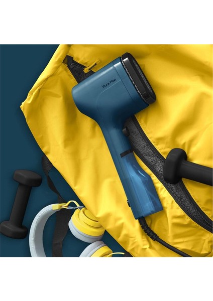 1300W Buharlı Düzleştirici Ütü, Mavi, Kırışıklık Giderici, Hızlı ve Kolay Kullanım