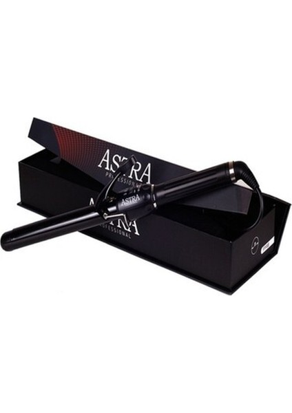 19 mm Nano Gümüş Teknolojili Profesyonel Saç Maşası, Siyah, Şık ve Kullanışlı