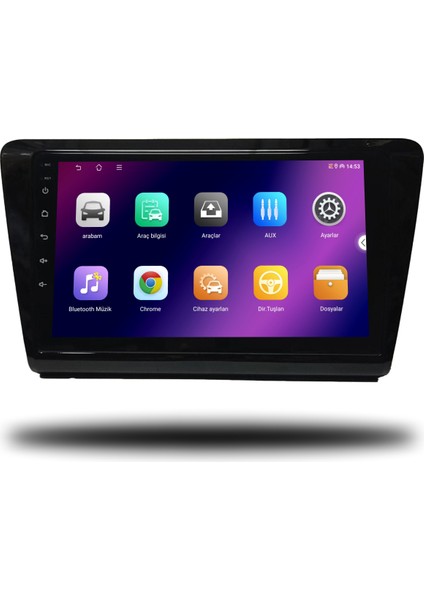Carplayer Skoda Rapid 2013-2018 Uyumlu Android Multimedya 6gb Ram 64GB Hafıza fiyatları