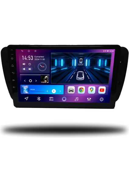 Carplayer Seat Ibiza 2008-2015 Uyumlu Android Multimedya 8gb Ram 128GB Hafıza