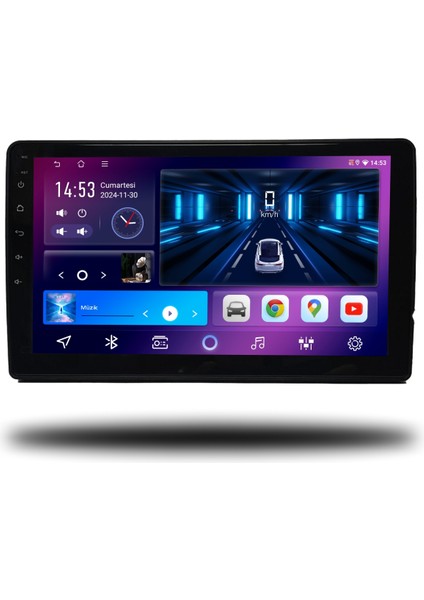 Caros Citroen C5 2008-2015 Uyumlu Android Multimedya 4gb Ram 64GB Hafıza