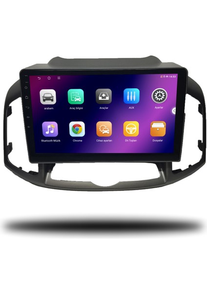 Carplayer Chevrolet Captiva 2012-2015 Uyumlu Android Multimedya 6gb Ram 64GB Hafıza fiyatları