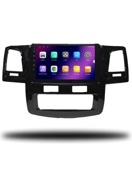 Carplayer Toyota Hilux 2008-2015 Dijital Klima Uyumlu Android Multimedya 6gb Ram 64GB Hafıza fiyatları