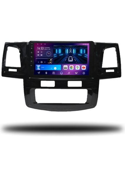 Carplayer Toyota Hilux 2005-2008 Dijital Klima Uyumlu Android Multimedya 6gb Ram 64GB Hafıza