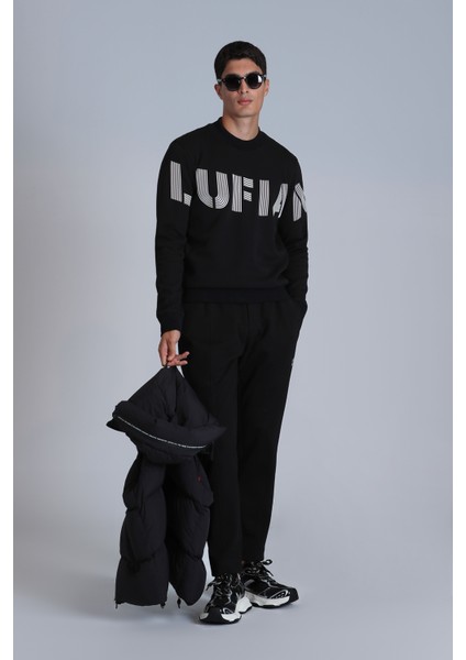 Rex Erkek Eşofman Altı Siyah