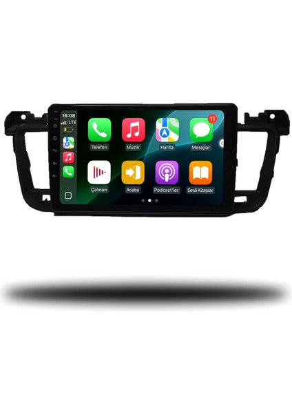 Carplayer Peugeot 508 2011-2017 Uyumlu Android Multimedya 8gb Ram 128GB Hafıza modelleri