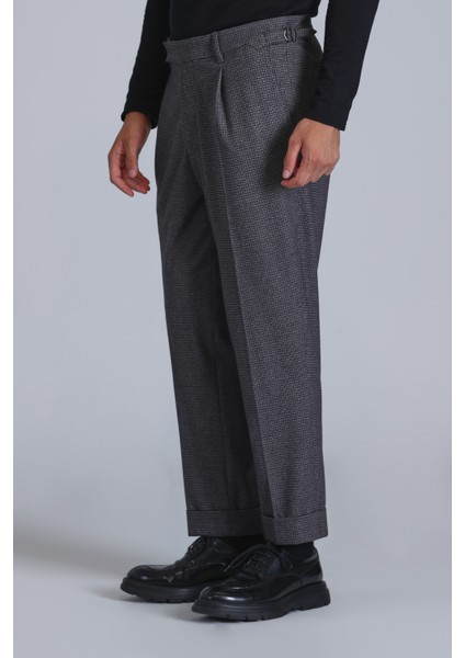 Stell Spor Erkek Chino Pantolon Slim Fit Gri