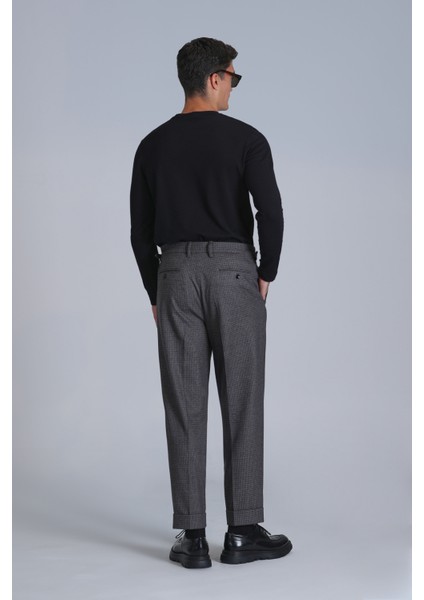 Stell Spor Erkek Chino Pantolon Slim Fit Gri