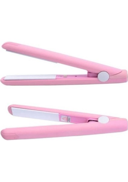 Pembe Mini Taşınabilir Saç Düzleştirici, Seyahat Için Uygun ve Pratik Kullanım modelleri