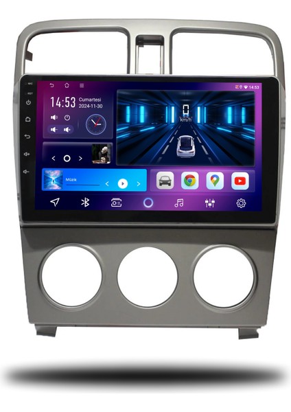 Caros Subaru Forester 2002-2007 Uyumlu Android Multimedya 4gb Ram 64GB Hafıza