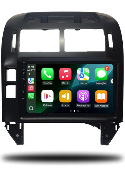 Carplayer Volkswagen Polo 2003-2009 Uyumlu Android Multimedya 8gb Ram 128GB Hafıza modelleri