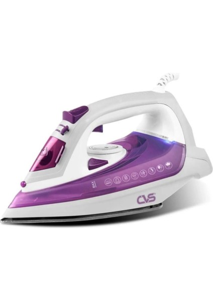 Abura Seramik Tabanlı Ütü 2400 W, Beyaz, Yüksek Performanslı Elektronik Alet