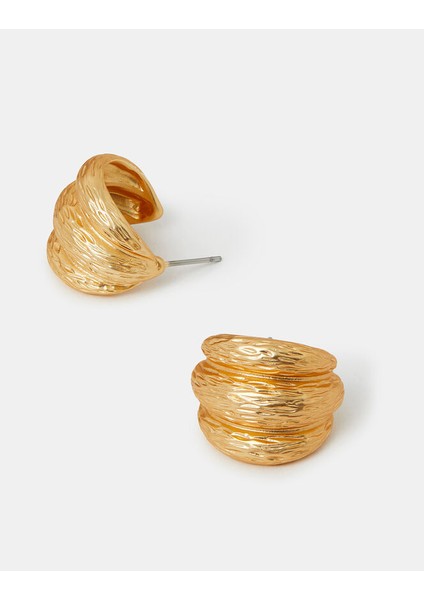 Dokulu Bubble Küpe