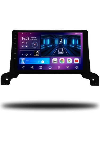Carplayer Peugeot 3008 2016-2022 Uyumlu Android Multimedya 8gb Ram 128GB Hafıza