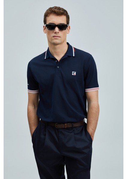 Eros Smart Erkek Polo Tişört Siyah