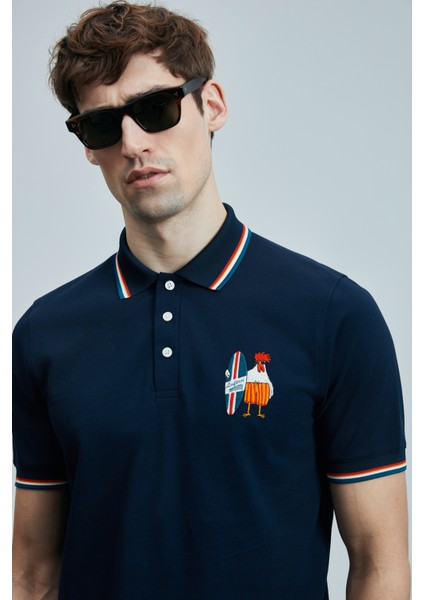 Sansa Smart Erkek Polo Tişört Siyah
