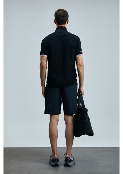 Eros Smart Erkek Polo Tişört Siyah