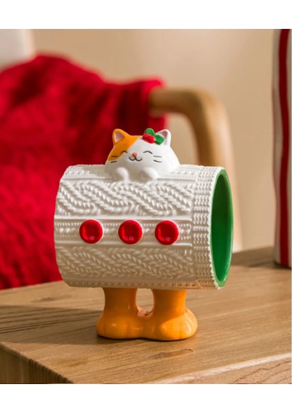 Lcw Home Karişik Kedi Baskılı Seramik Kupa 313 ml modelleri