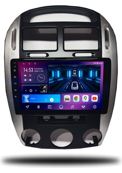 Carplayer Kia Cerato 2004-2009 Manuel Klima Uyumlu Android Multimedya 8gb Ram 128GB Hafıza