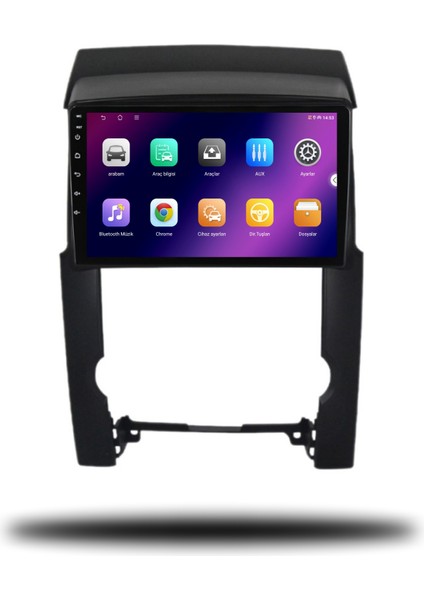 Carplayer Kia Sorento 2008-2012 Uyumlu Android Multimedya 8gb Ram 128GB Hafıza fiyatları