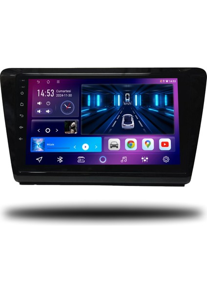 Carplayer Skoda Rapid 2013-2018 Uyumlu Android Multimedya 8gb Ram 128GB Hafıza
