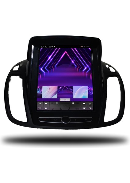 Carplayer Ford Kuga C-Max Tesla 2012-2017 Uyumlu Android Multimedya 6gb Ram 64GB Hafıza