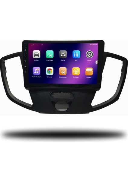 Carplayer Ford Transit Custom 2014-2017 Uyumlu Android Multimedya 6gb Ram 64GB Hafıza fiyatları