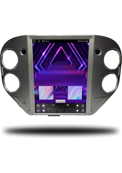 Carplayer Volkswagen Tiguan Tesla 2008-2016 Uyumlu Android Multimedya 8gb Ram 128GB Hafıza modelleri