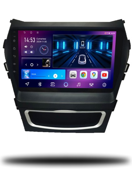 Carplayer Hyundai Santa Fe IX45 2012-2016 Uyumlu Android Multimedya 8gb Ram 128GB Hafıza