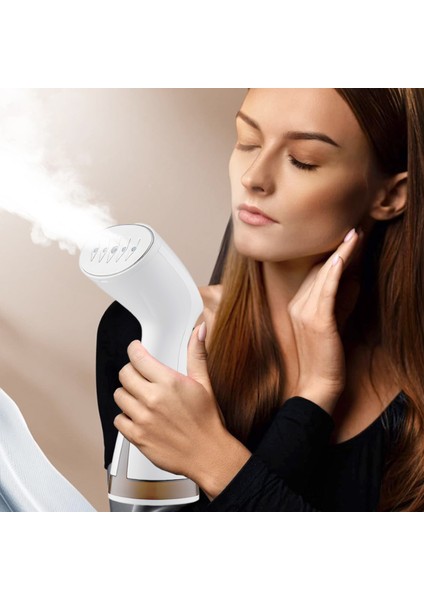 Portatif Buharlı Kırışık Giderici, 2'si 1 Arada, Dikey ve Kullanışlı Ütü