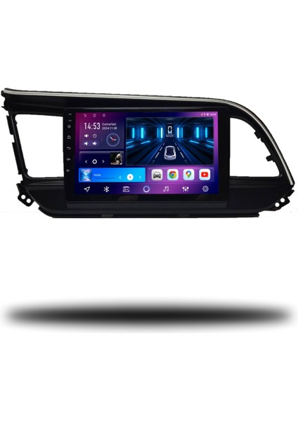 Caros Hyundai Elantra 2019-2020 Uyumlu Android Multimedya 4gb Ram 64GB Hafıza