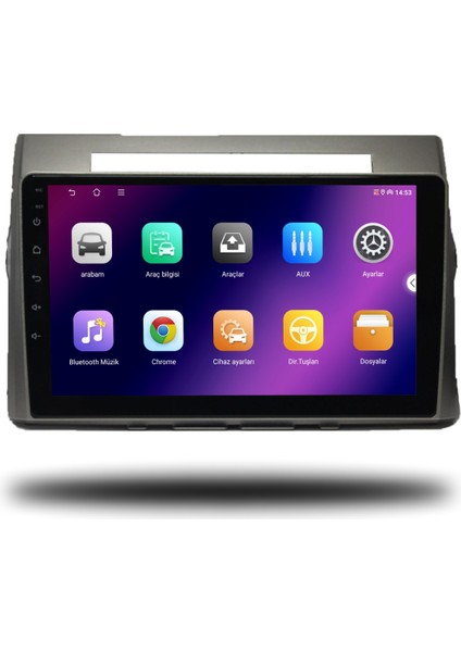 Caros Toyota Verso 2002-2008 Uyumlu Android Multimedya 4gb Ram 64GB Hafıza fiyatları