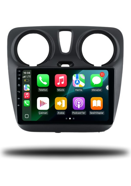 Carplayer Dacia Lodgy 2012-2022 Uyumlu Android Multimedya 6gb Ram 64GB Hafıza modelleri