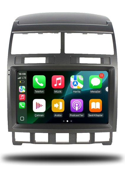 Caros Volkswagen Touareg 2003-2010 Uyumlu Android Multimedya 4gb Ram 64GB Hafıza modelleri