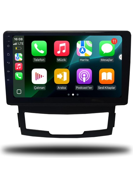 Caros Ssangyong Korando 2011-2013 Uyumlu Android Multimedya 4gb Ram 64GB Hafıza modelleri
