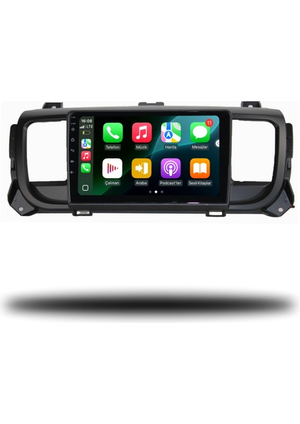 Carplayer Opel Vivaro 2017-2023 Uyumlu Android Multimedya 8gb Ram 128GB Hafıza modelleri